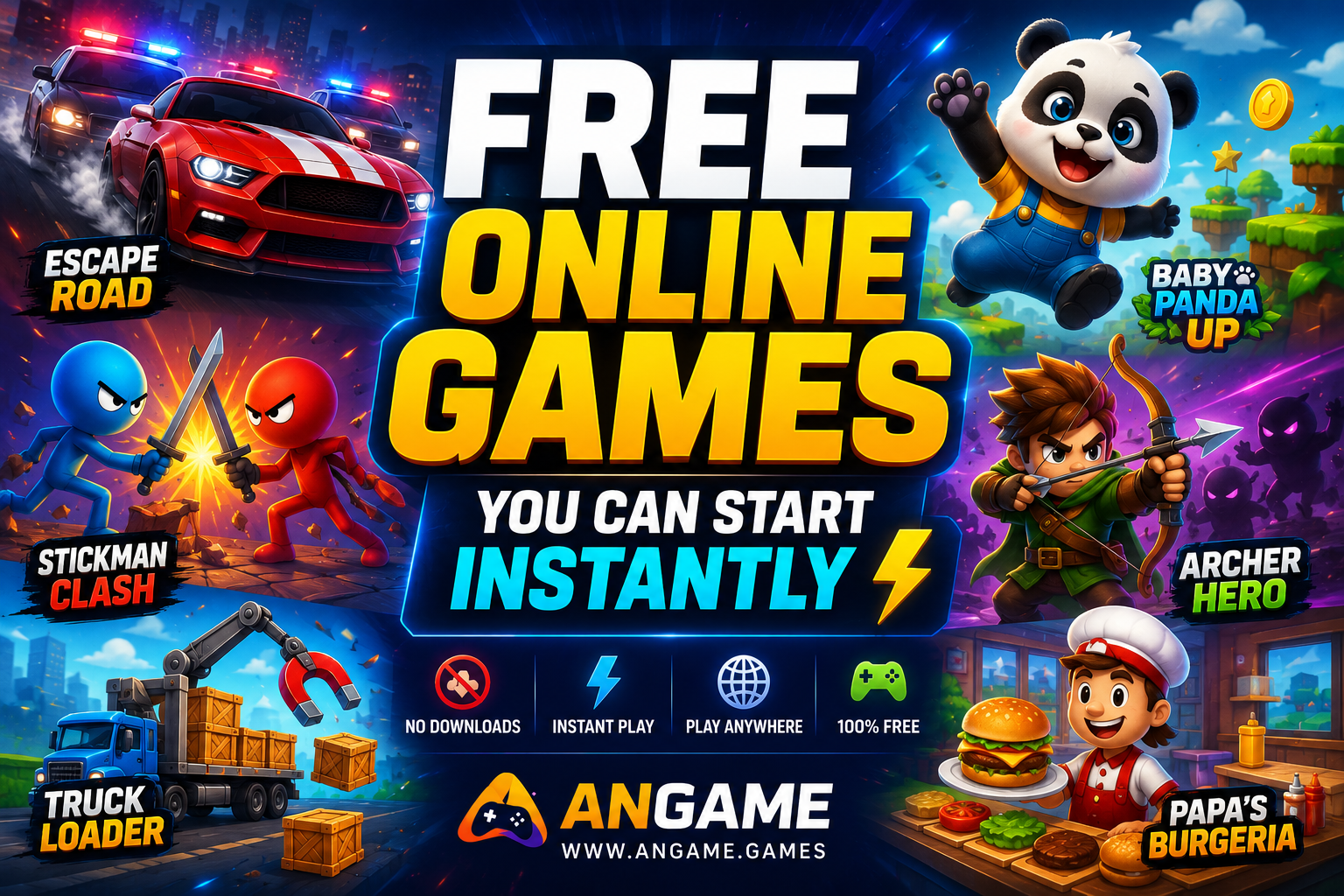 Free Online Games You Can Start Instantly ⚡